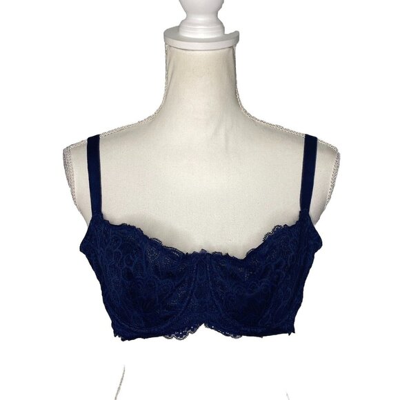 torrid Other - Torrid Curve women's Bra Navy blue underwire hook & eye closure Size 40B